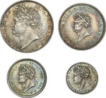 Coin set 1822    "Maundy"