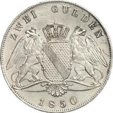 2 guldeny 1850  D 
