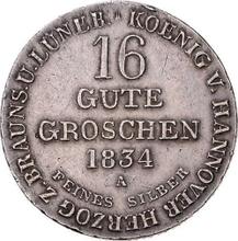 16 Gutegroschen 1834 A  