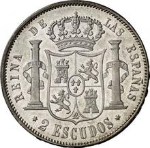 2 escudo 1865   