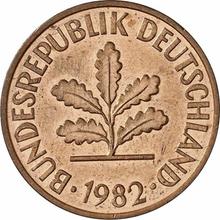 2 Pfennig 1982 D  