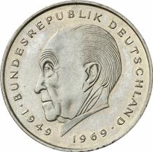 2 марки 1985 D   "Аденауэр"