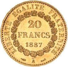 20 franków 1887 A  