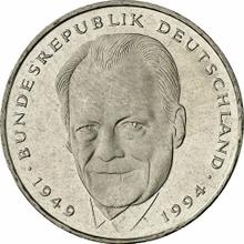 2 marki 1998 F   "Willy Brandt"
