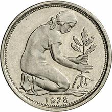 50 Pfennig 1978 D  