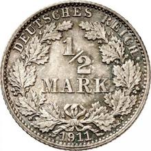 1/2 марки 1911 J  