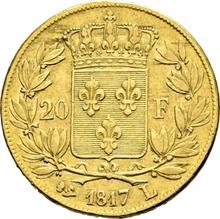 20 franków 1817 L  