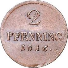 2 Pfennige 1816   