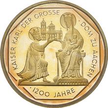 10 марок 2000 F   "Карл Великий"