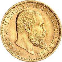 10 марок 1900 F   "Вюртемберг"
