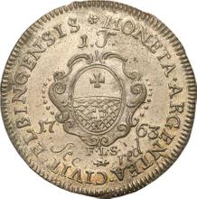 Tymf (18 groszy) 1763  FLS  "Elbląski"