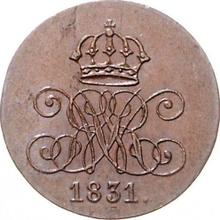 2 Pfennige 1831 C  