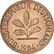 1 Pfennig 1984 F  