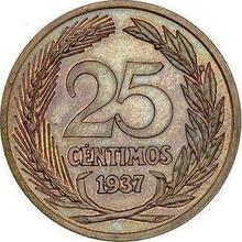 25 Céntimos 1937    (Pattern)