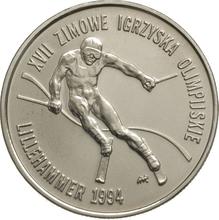 20000 Zlotych 1993 MW  ANR "XXVIII Winter Olympic Games - Lillehammer 1994"