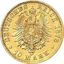 10 Mark 1878 G   "Baden"
