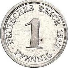 1 Pfennig 1917 F  