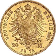20 Mark 1873 D   "Bayern"