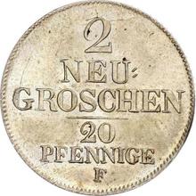 2 Neu Groschen 1849  F 