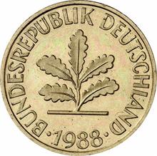 10 Pfennige 1988 G  