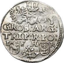 Трояк (3 гроша) 1597  IF HR  "Познаньский монетный двор"