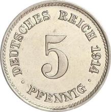 5 Pfennige 1914 F  