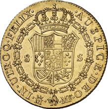 8 escudos 1788 M MF 