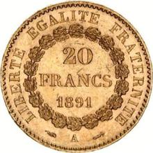 20 Franken 1891 A  