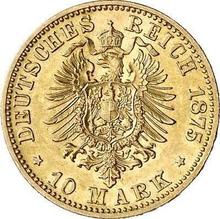 10 марок 1875 B   "Пруссия"