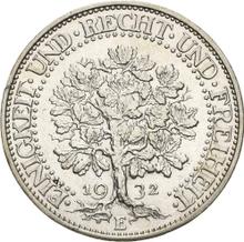 5 Reichsmark 1932 E   "Oak Tree"
