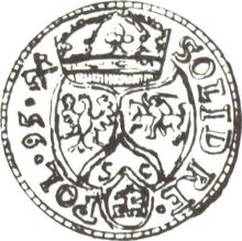 Szeląg 1595  IF SC  "Mennica bydgoska"