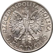 5 Zlotych 1932    "Polonia"