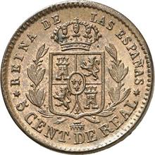 5 centimos de real 1862   