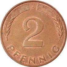2 Pfennig 1996 J  