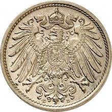 10 Pfennig 1902 D  