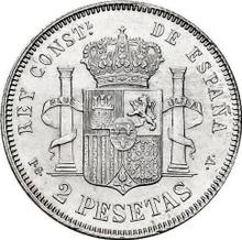 2 Pesetas 1894  PGV 