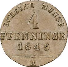 4 Pfennige 1845 A  