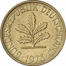 5 Pfennige 1973 D  