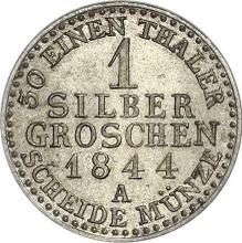 1 Silber Groschen 1844 A  