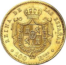 100 réales 1863   