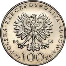 100 złotych 1975 MW   "Ignacy Jan Paderewski" (PRÓBA)