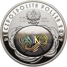 10 złotych 2009 MW  UW "90 Кocznica utworzenia Najwyższej Izby Kontroli"