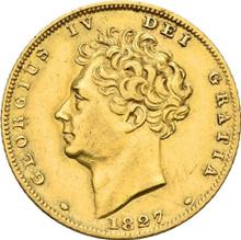 1/2 Pfund (Halb-Sovereign) 1827   