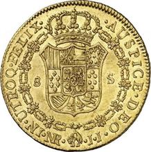 8 escudo 1784 NR JJ 