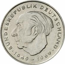 2 марки 1977 D   "Теодор Хойс"