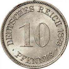 10 пфеннигов 1873 C  