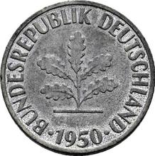 10 Pfennig 1950 F  