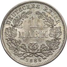 1 marka 1886 D  