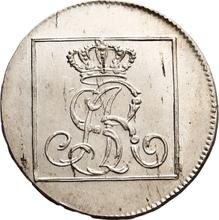 Grosz de plata (1 grosz) (Srebrnik) 1780  EB 