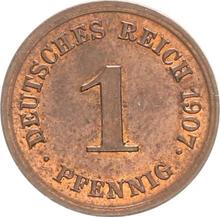 1 Pfennig 1907 E  